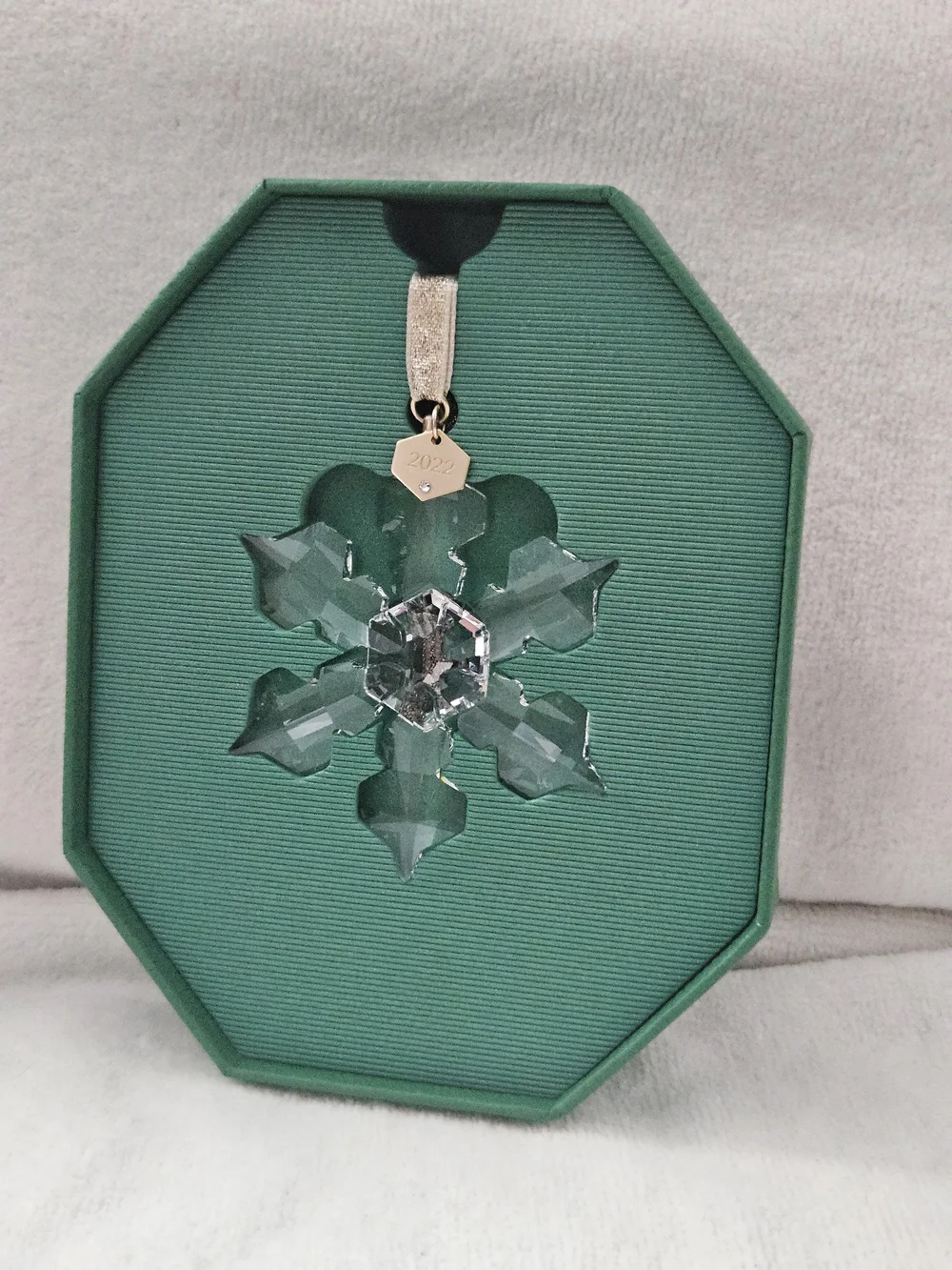 Swarovski Crystal Annual Edition Ornament 2022 Snowflake 5615387 NIB